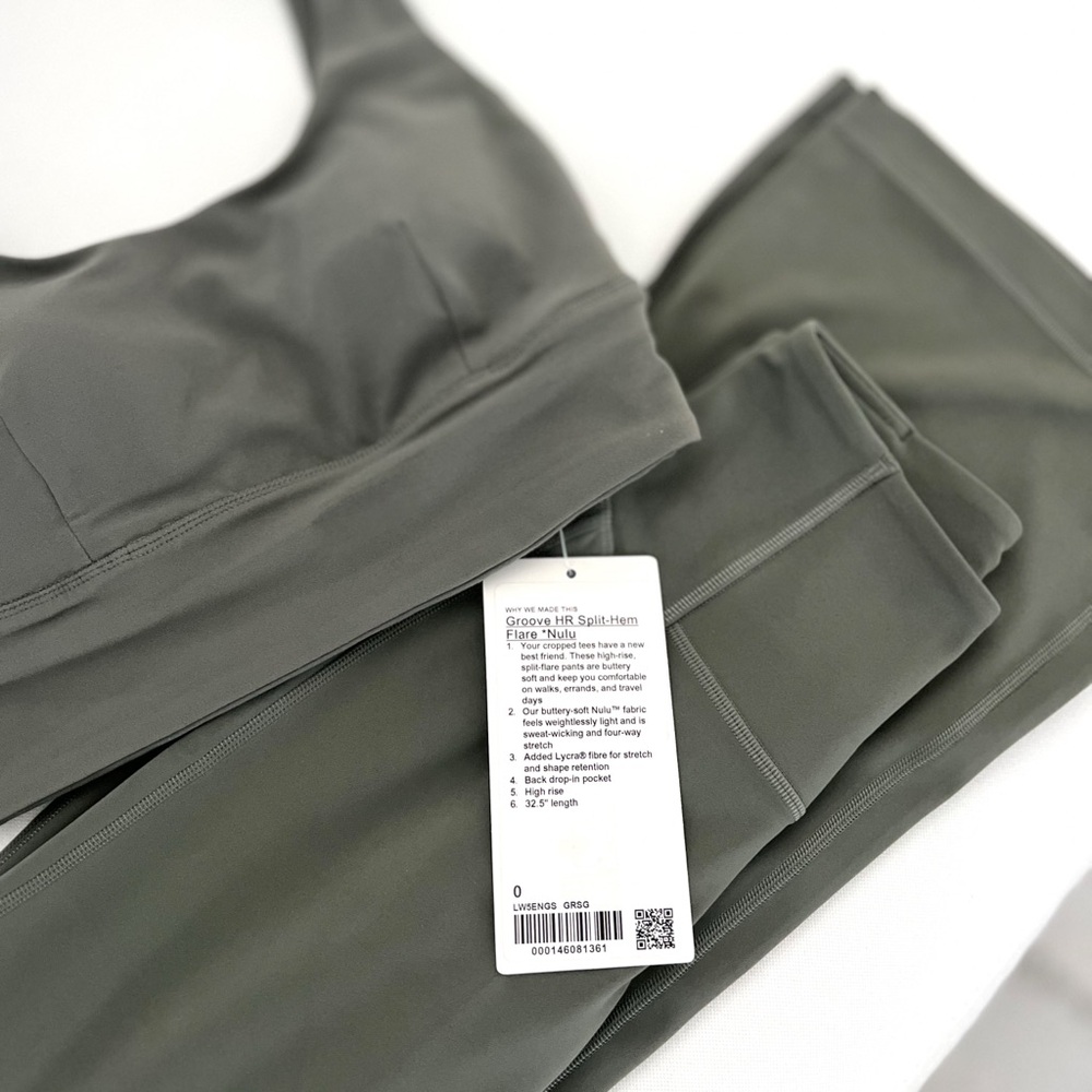 SOLD • Lululemon Activewear Set (Top: NWOT, Size 4 | Bottom: NWT, Size 0) - Picture 3 of 8